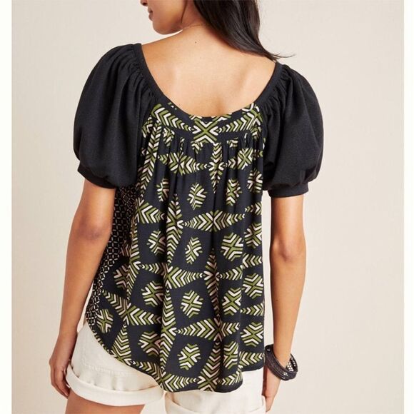 Maeve by Anthropologie Catania Top New With Tag Size Small - Picture 9 of 11